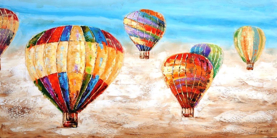 schilderij-luchtballon-70x140-440